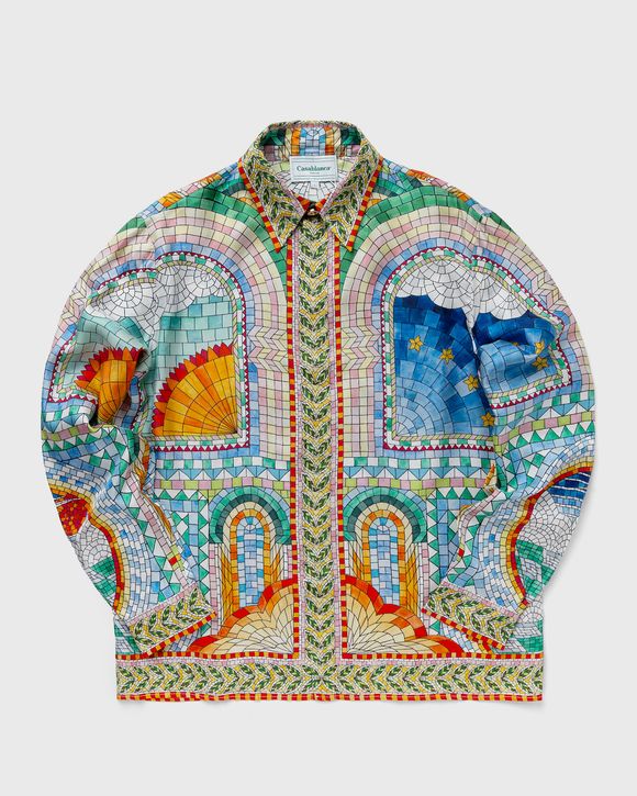 LONG SLEEVE SILK SHIRT