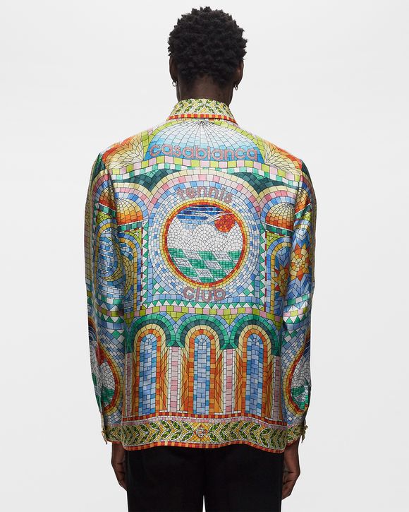LONG SLEEVE SILK SHIRT