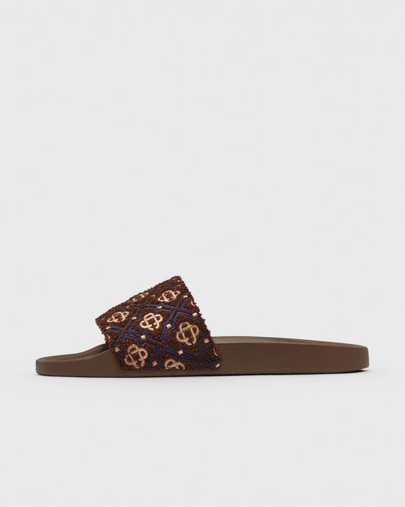 MENS MONOGRAM POOL SLIDER