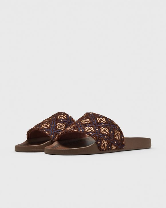 MENS MONOGRAM POOL SLIDER