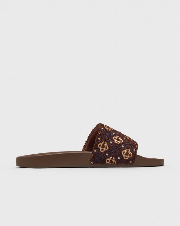 MENS MONOGRAM POOL SLIDER