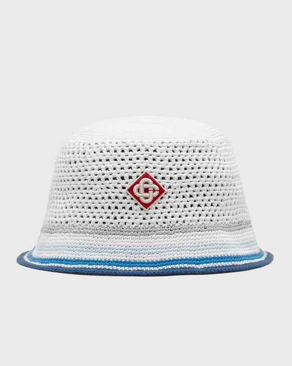 MESH STRIPE CROCHET HAT