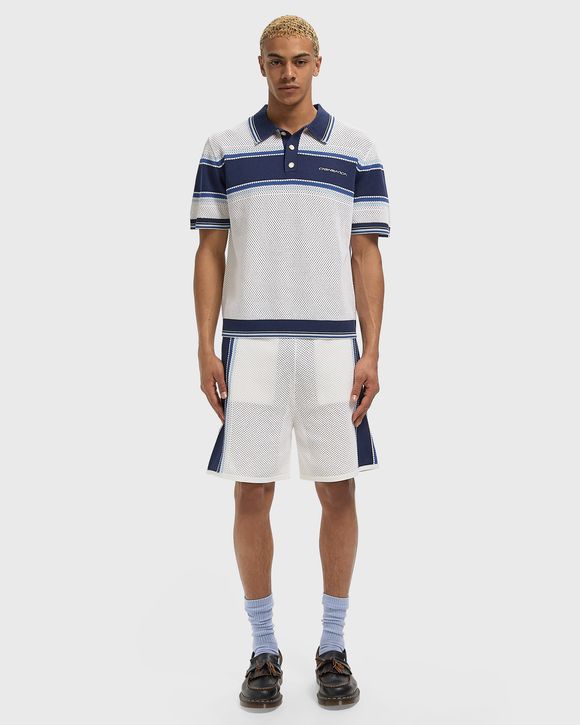 MESH STRIPE SHORTS