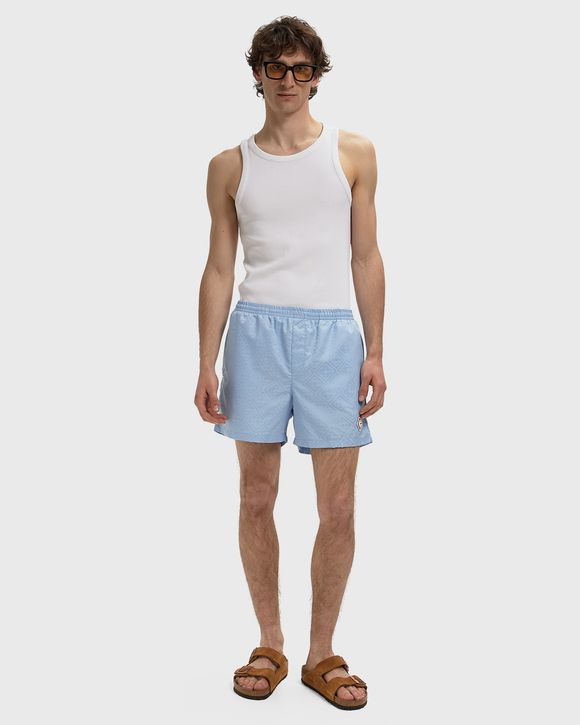 MONOGRAM JACQUARD SWIM SHORTS