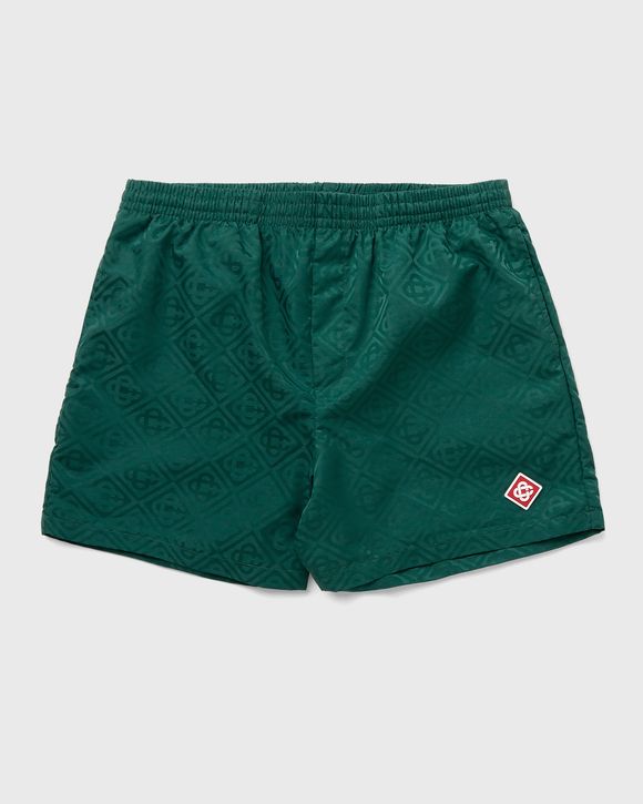 MONOGRAM JACQUARD SWIM SHORTS