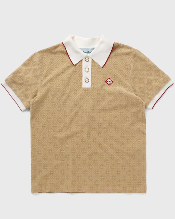 MONOGRAM VELOUR POLO