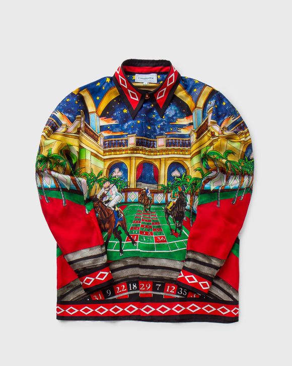 PRINTED SILK TWILL SHIRT