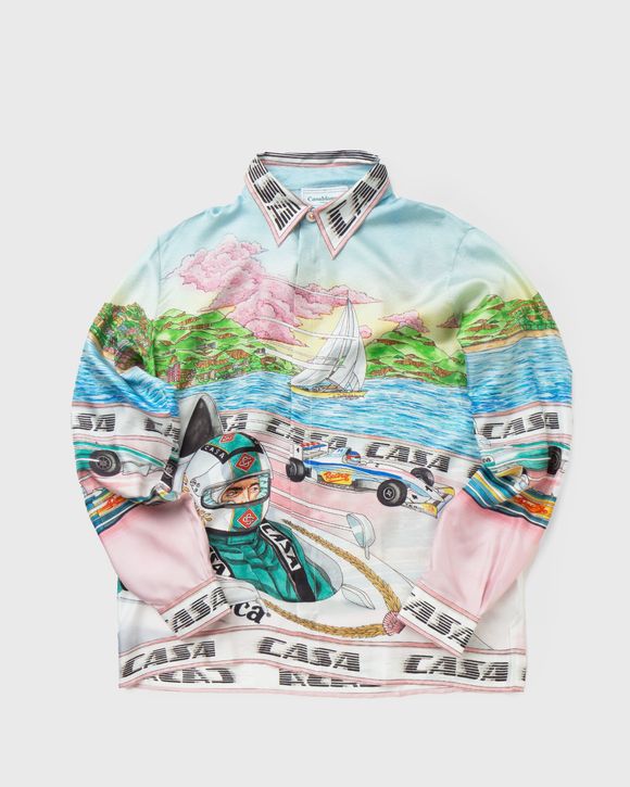 PRINTED SILK TWILL SHIRT