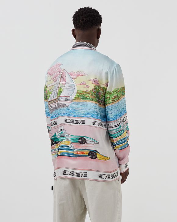 PRINTED SILK TWILL SHIRT