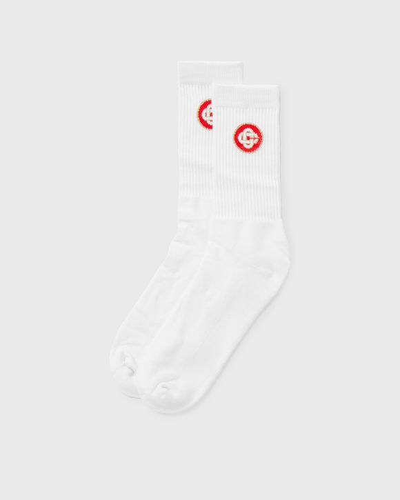 ROUND LOGO RIBBED SPORT SOCK