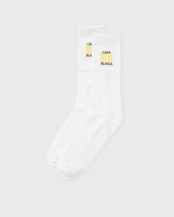 ROUND LOGO RIBBED SPORT SOCK