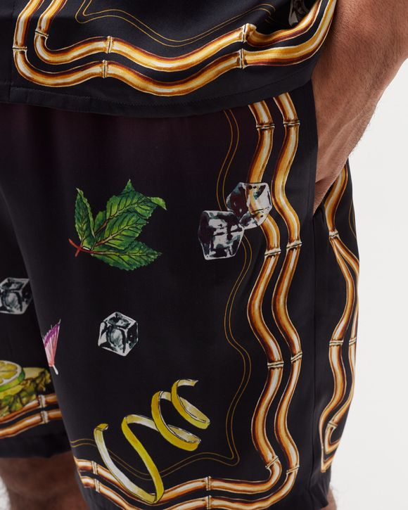 SILK SHORTS WITH DRAWSTRINGS