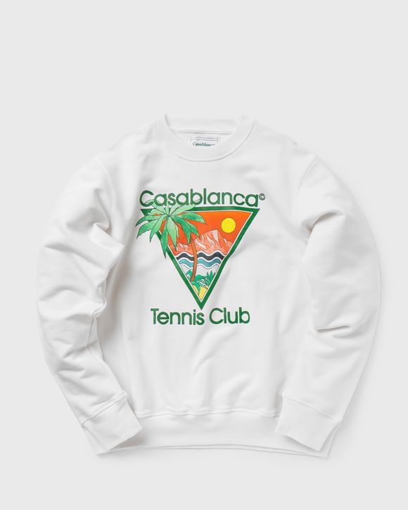TENNIS CLUB ICON SCREEN PRINTED SWEATSHIRT