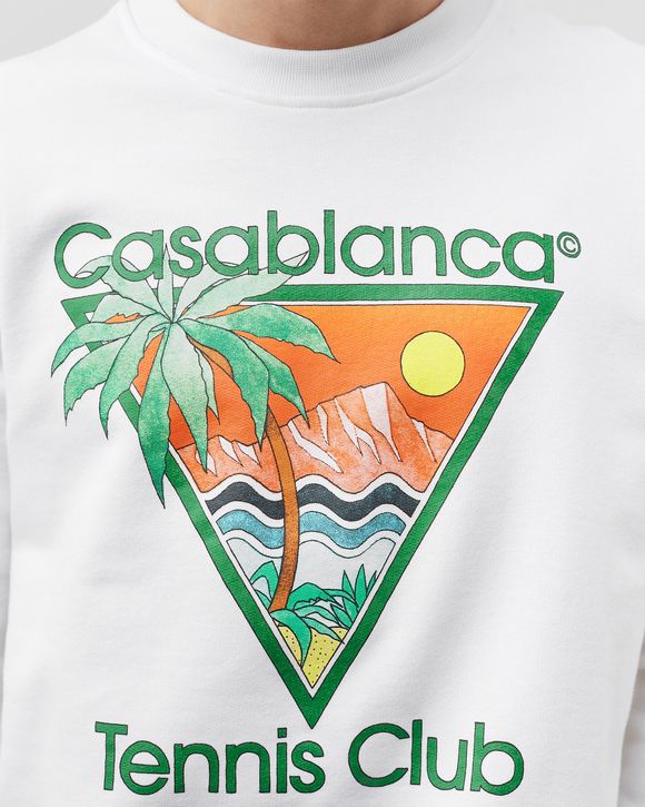 TENNIS CLUB ICON SCREEN PRINTED SWEATSHIRT