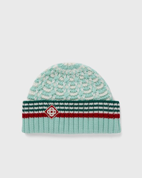 TEXTURED KNIT BEANIE