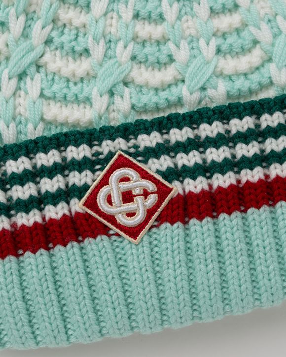 TEXTURED KNIT BEANIE