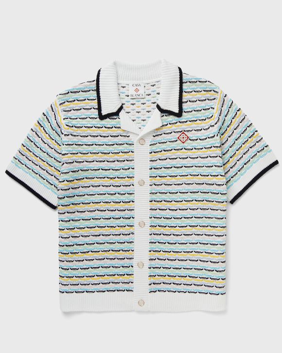 TUCK STITCH SHORT SLEEVE SHIRT