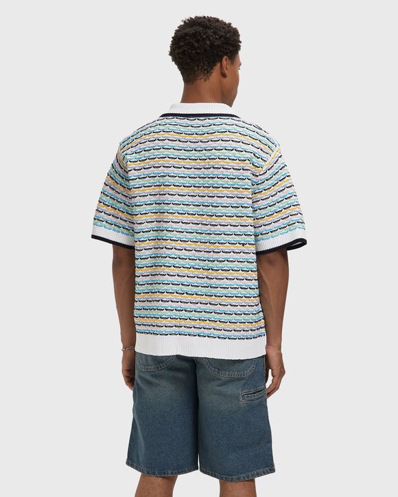 TUCK STITCH SHORT SLEEVE SHIRT