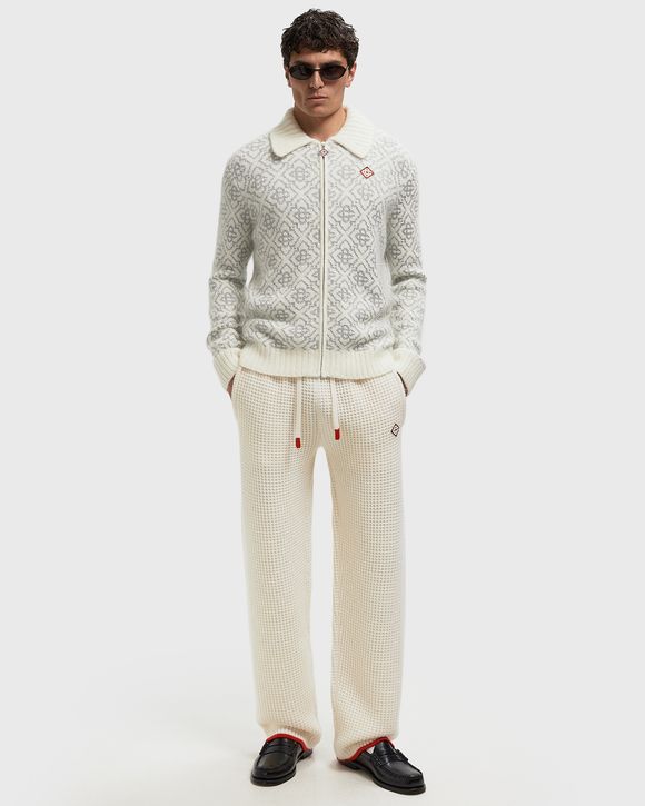 WAFFLE TRACK PANTS