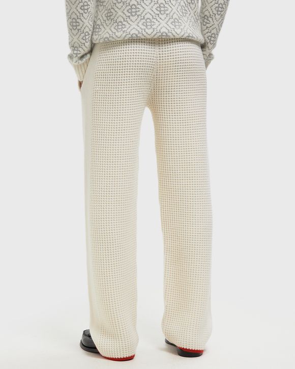 WAFFLE TRACK PANTS