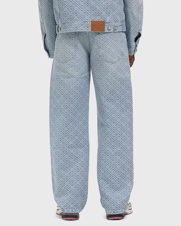 WASHED MONOGRAM JEANS
