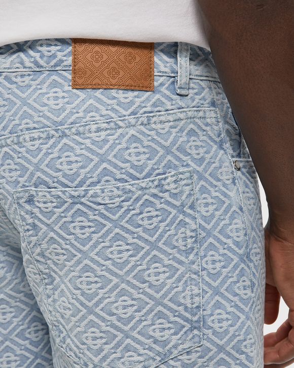 WASHED MONOGRAM JEANS