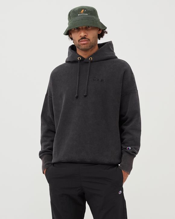 DROP SHOULDER REVERSE WEAVE HOODIE
