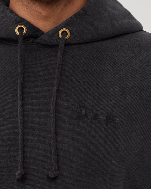 DROP SHOULDER REVERSE WEAVE HOODIE