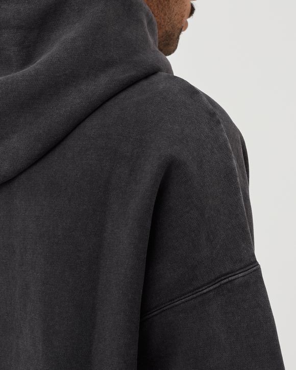 DROP SHOULDER REVERSE WEAVE HOODIE