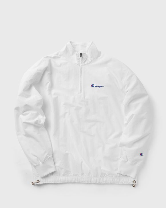 HALF ZIP-UP REVERSE WEAVE SWEATSHIRT