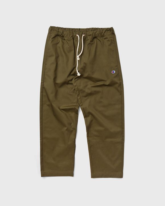 Reverse Weave Straight Hem Pants