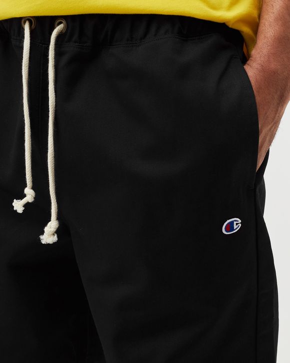Reverse Weave Straight Hem Pants
