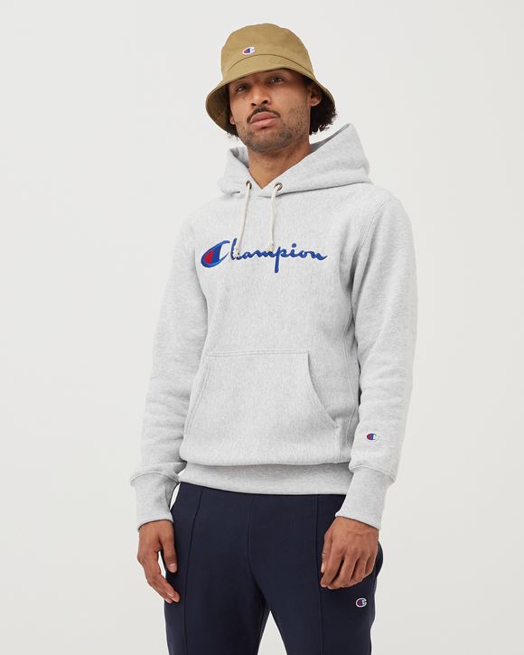 SCRIPT LOGO REVERSE WEAVE HOODIE
