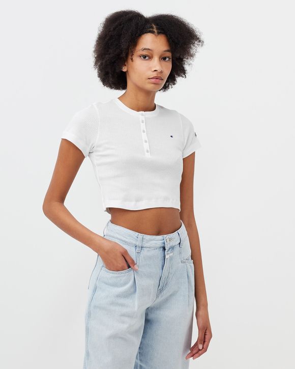 WMNS Reverse Weave Crewneck T-Shirt