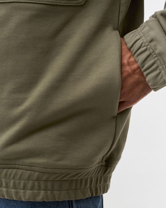 hooded sweat jacket