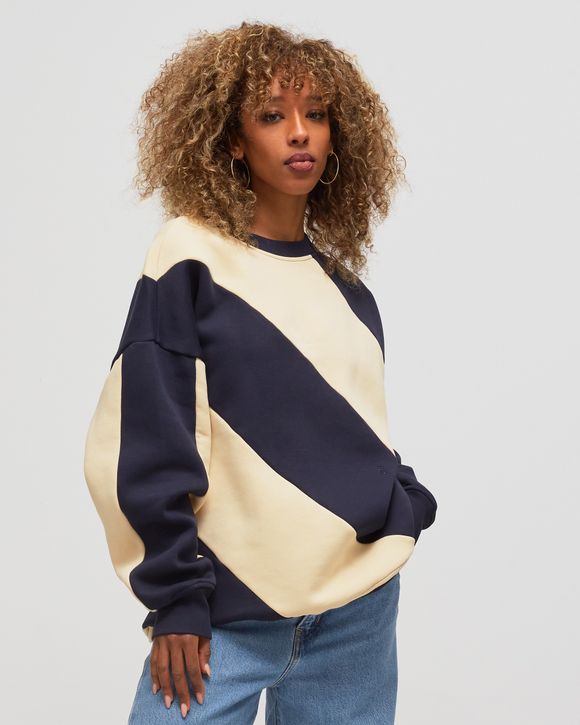 PATCHWORK OVERSIZE CREW