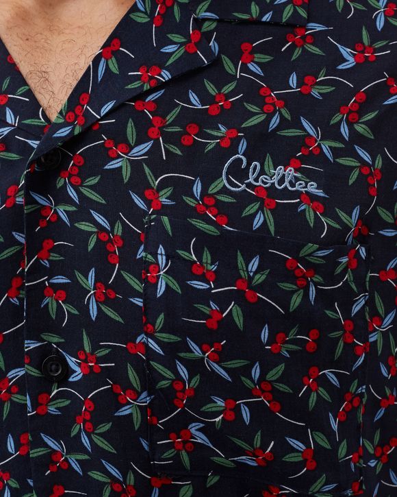 BERRY PRINT SHIRT