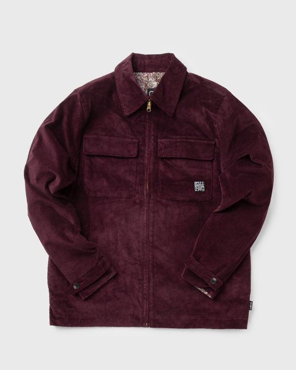 CONTRAST LINING HARRINGTON JACKET
