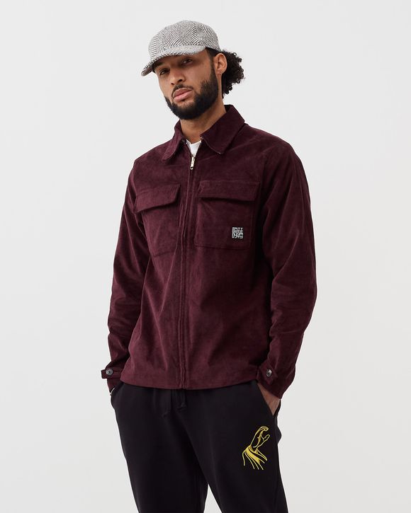 CONTRAST LINING HARRINGTON JACKET
