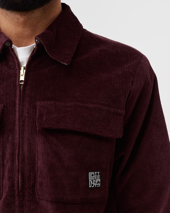 CONTRAST LINING HARRINGTON JACKET