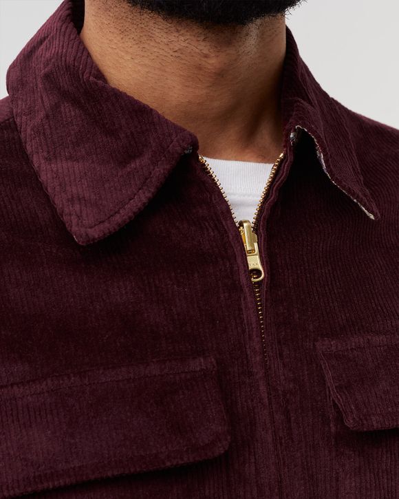 CONTRAST LINING HARRINGTON JACKET
