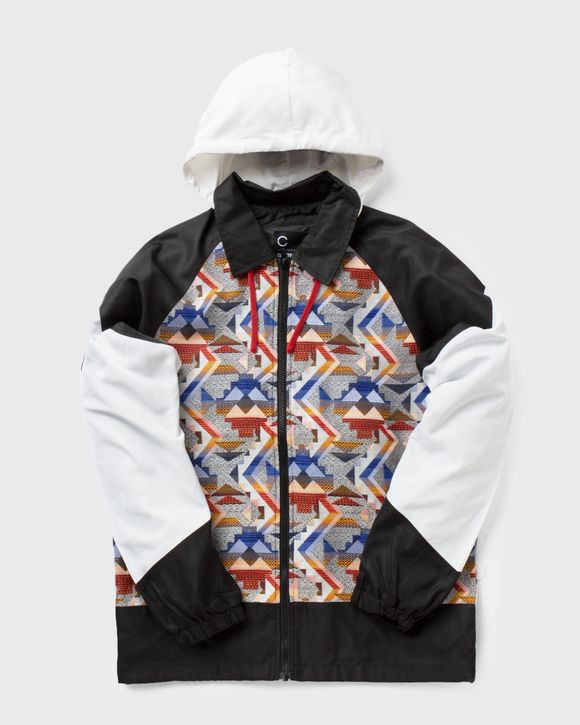 JACQUARD COLORBLOCK JACKET