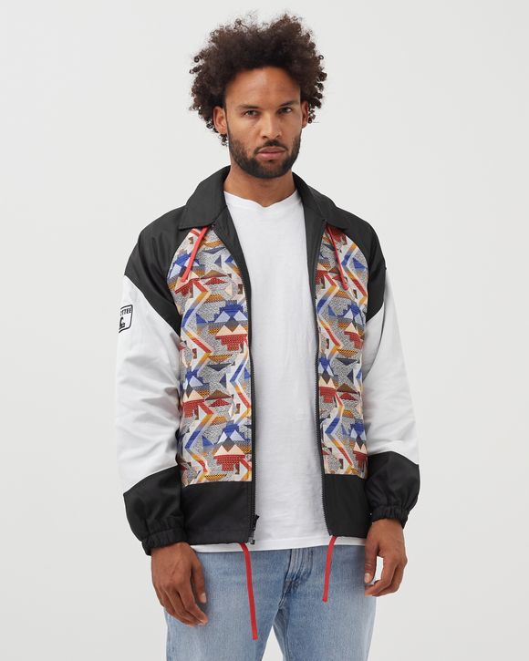 JACQUARD COLORBLOCK JACKET