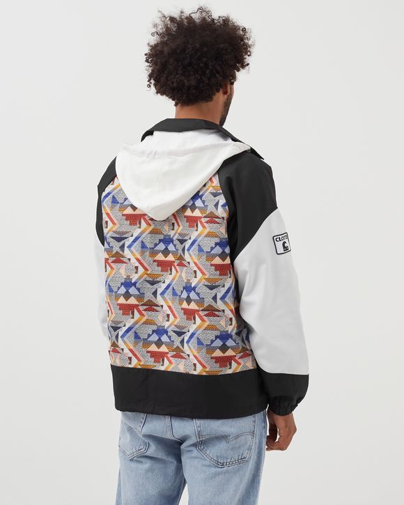JACQUARD COLORBLOCK JACKET