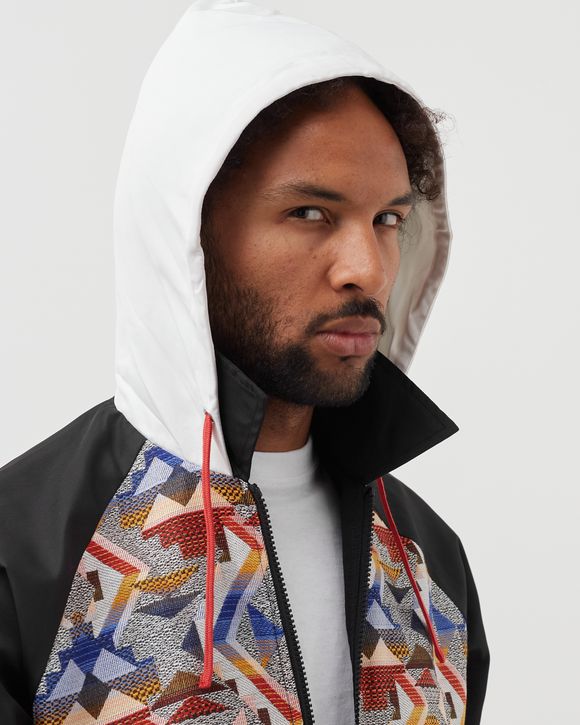 JACQUARD COLORBLOCK JACKET