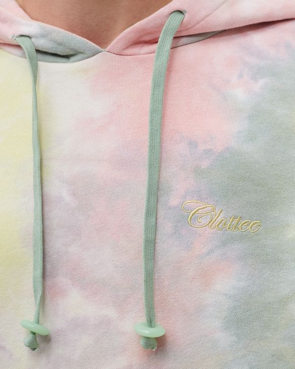 SCRIPT TIE DYE HOODIE