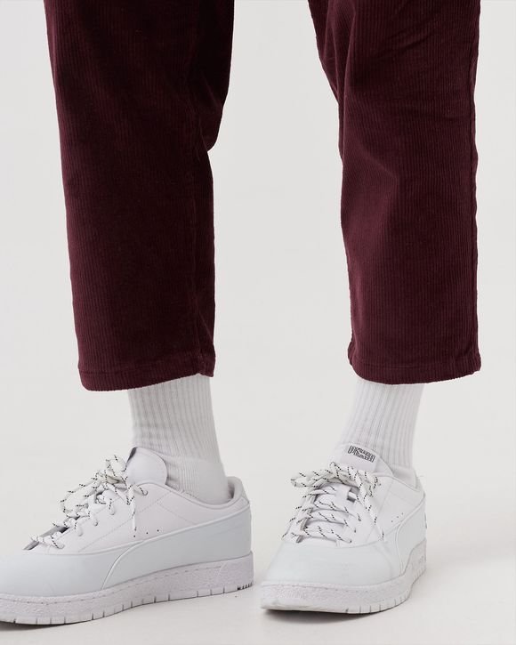 VELVET TAPEPED PANTS