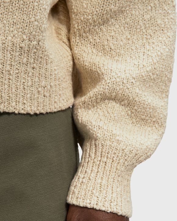 BEACH KNIT POLO SWEATER