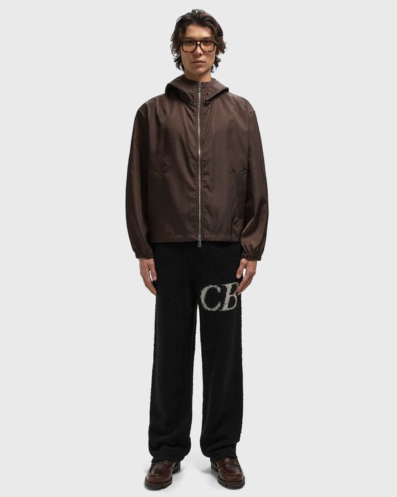 HOODED NYLON WINDBREAKER