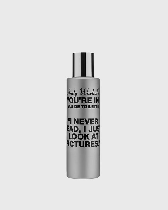 ANDY WARHOL: "I NEVER READ, I JUST LOOK AT PICTURES - 100ml